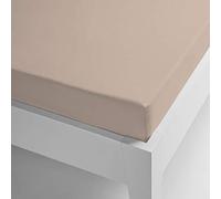 Miracle Home. Draps Housses, élastique, réglable, Anti-Pelage. Coton 50% Polyester. Lit 200. Beige