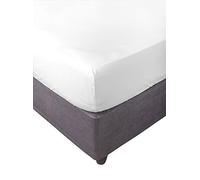 Miracle Home. Draps housses, élastique, réglable, anti-pelage. Coton 50% polyester. Lit 200. Blanche