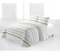 Miracle Home. Huachi Ultra Couvre-lit boutis 100% Microfibre brossée, légère et Douce, 100% Microfibre brossée, Printemps, été, Automne, 280 x 265 cm, lit de 180 cm