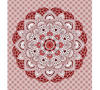 Miracle Home Mandala Mandala/Paréo Multi 306 210X240 Saumon