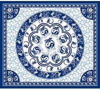 Miracle Home Mandala/Paréo Multi 310 100% Coton Bleu 210 x 240 cm
