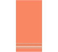 Miracle Home Maurya Lot de 4 serviettes 30 x 50 cm orange