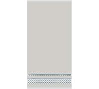 Miracle Home Maurya Lot de 4 serviettes 95 x 150 cm gris