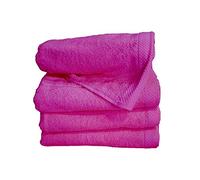 Miracle Home Nilo Lot de 2 Serviettes 50 x 100 cm 100% Coton. 50X100 Fuchsia