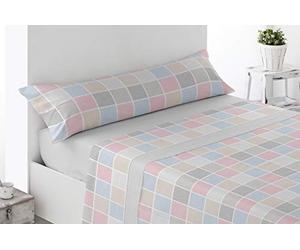 Miracle Home Parure de lit Canena 150x200 Gris