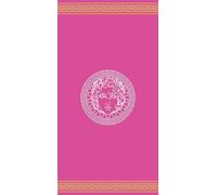Miracle Home. Serviette de Plage en Microfibre Athéna Rose, 100% Polyester, 75 X 145 cm. 15552