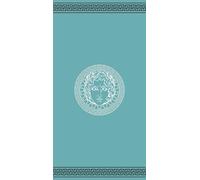 Miracle Home. Serviette de Plage en Microfibre Athéna Vert, 100% Polyester, 75 X 145 cm. 15552