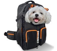 Miracle Pets Rufftrails Sac a Dos Chien - 9kg Max Sac Transport Impermeable pour Chat pour Le Trekking, Camping, Plage - avec Sangle de Sécurité Incluse - Bonne Ventilation