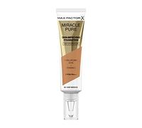 Max Factor – Fond de teint Miracle Pure – Hydratation 24 h SPF 30 – Teinte 82 Deep Bronze – 30 ml