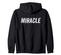 Miracle : un t-shirt qui dit « Miracle Cool Design Text » Sweat à Capuche