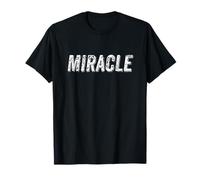 Miracle : un t-shirt qui dit « Miracle Cool Design Text » T-Shirt