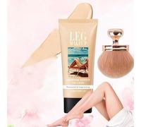 Miracles De Paris Leg Makeup, Waterproof Maquillage Anti-cernes De Jambes Et De Carrosserie, Avec Une Brosse De Maquillage De Corps Extra Grande, 48h De Longue Date, Pour Extérieur 100ML