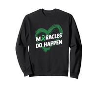 Miracles Do Happen Ruban pour donneur d'organes Sweatshirt