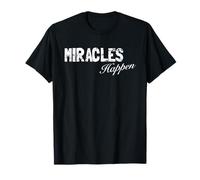 Miracles Happen - Phrase de Motivation Vintage T-Shirt