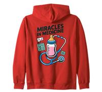 Miracles in Medicine Soins néonataux Guérir Médicale Miracle Bébé Sweat à Capuche