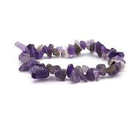 Miracles Minéraux Bracelet perle baroque chips, pierre naturelle, création artisanale française, plus de 80 choix (améthyste)