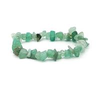 Miracles Minéraux Bracelet perle baroque chips, pierre naturelle, création artisanale française, plus de 80 choix (aventurine vert)