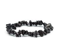Miracles Minéraux Bracelet perle baroque chips, pierre naturelle, création artisanale française, plus de 80 choix (hématite)