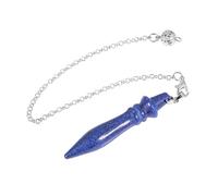 Miracles Minéraux Pendule divinatoire|Radiésthésie|ésothérisme|Pierre Naturelle|Pointe|cône|égyptien Thot|séphoroton|Merkaba|Pyramide (02 Thot | Lapis Lazuli)