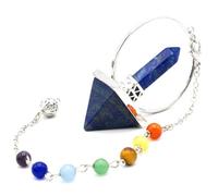 Miracles Minéraux Pendule divinatoire|Radiésthésie|ésothérisme|Pierre Naturelle|Pointe|cône|égyptien Thot|séphoroton|Merkaba|Pyramide (Grande Pyramide | Lapis Lazuli)