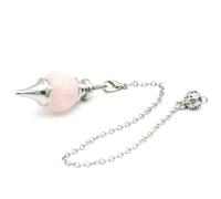 Miracles Minéraux Pendule divinatoire|Radiésthésie|ésothérisme|Pierre Naturelle|Pointe|cône|égyptien Thot|séphoroton|Merkaba|Pyramide (01 Séphoroton | Quartz Rose)