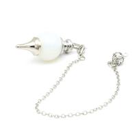 Miracles Minéraux Pendule divinatoire|Radiésthésie|ésothérisme|Pierre Naturelle|Pointe|cône|égyptien Thot|séphoroton|Merkaba|Pyramide (01 Séphoroton | Opaline)