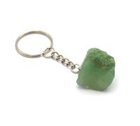 Miracles Minéraux Porte clé Pierre Naturelle arbre de vie| Produit Artisanal| Fabrication française| Bien être| lithothérapie (pierre minéraux brut | aventurine verte)