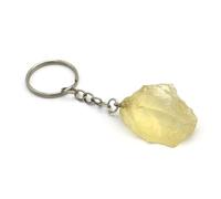 Miracles Minéraux Porte clé Pierre Naturelle arbre de vie| Produit Artisanal| Fabrication française| Bien être| lithothérapie (pierre minéraux brut | citrine)