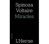 Miracles - SPINOZA / VOLTAIRE - L'herne - broché - Essai