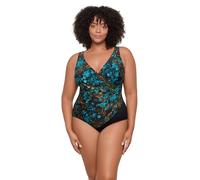 Miraclesuit Oceanus Maillot de bain une pièce pour femme Grande taille, noir/multicolore, 18