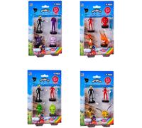 Miraculé : coccinelle et chat noir - timbres 4 pcs figurine Ast.