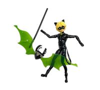Playmates Toys Figurine Miraculous 50403 Chat Noir Battle Wing – Poupées et accessoires
