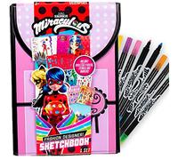 Miraculous Carnet de croquis de créateur de mode, jouets coccinelle et chat noir, jouets coccinelle et chat noir, autocollants Miraculous Ladybug, autocollants Miraculous Ladybug, jouet coccinelle,