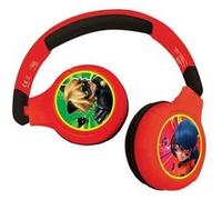 MIRACULOUS - Casque 2 en 1 Bluetooth - Filaire confortable et pliable pour enfants avec limitation de son design Neutre G