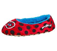 Miraculous Chaussons de danse pour fille avec doublure en polaire Motif coccinelle - Rouge - Rouge, 19/20 EU