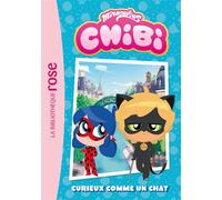 Miraculous Chibi, Tome 02 - Curieux comme un chat - Zagtoon - Bb Rose Verte - Poche - Roman cadet