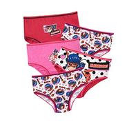 Miraculous - Culotte Pack de Cinq - Ladybug - Fille - Multicolore - 7-8 Ans