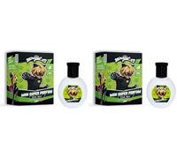 MIRACULOUS Eau de Toilette Chat Noir enfant garçon 30ml parfum senteur Hespéridé-Boisé Fabriqué en France (Lot de 2)