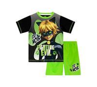 Miraculous - Ensemble De Pyjamas - Cat Noir - Garçon - Vert - 3-4 Ans