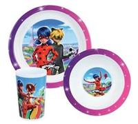 MIRACULOUS - Ensemble repas (assiette, bol, verre) multicolore G