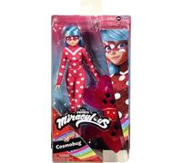 Miraculous Figurine de jeu Ladybug Coccinelle et Cat Noir Poupée de jeu Cosmobug 26 cm