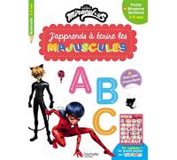 Miraculous - J'apprends à écrire les majuscules PS - MS (3-5 ans) - Collectif - Hachette Education - Poche - Scolaire / Universitaire