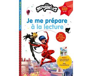 Miraculous - Je me prépare à la lecture Grande Section - CP, dès 5 ans - Cahier de vacances 2025