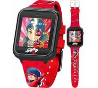Miraculous Kids Montre intelligente interactive pour enfants - Montre à écran tactile 10 visages changeables, compteur de pas, jeux, caméra selfie, alarme et minuterie, sangles en silicone durable