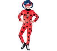 Miraculous Lady Bug - Costume - Enfants BN4826 (104) (Rouge/Noir)