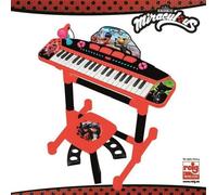 Reig Musicales Orgue Lady Bug avec banc et micro – Orange