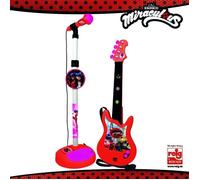 MIRACULOUS/LADYBAG Guitare et microphone - 4 cordes - A piles