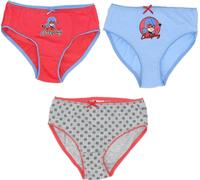 Miraculous Ladybug 3 pack de sous-vêtements 100% coton pour fille 110/116 cm