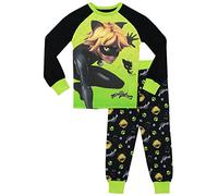 Miraculous Ladybug - Ensemble De Pyjamas - Cat Noir - Garçon,7-8 ans,Multicolore