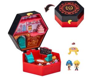Miraculous Ladybug - Mini univers Chibi Boulangerie - Mini figurines Marinette et Adrien incluses - P50551
